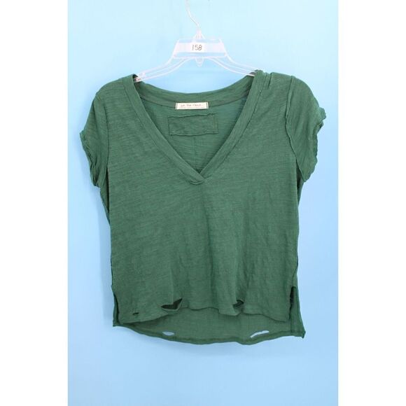 Free People Sundance Tee Shadow Green Size X-Small XS T-SHIRT - Picture 3 of 8